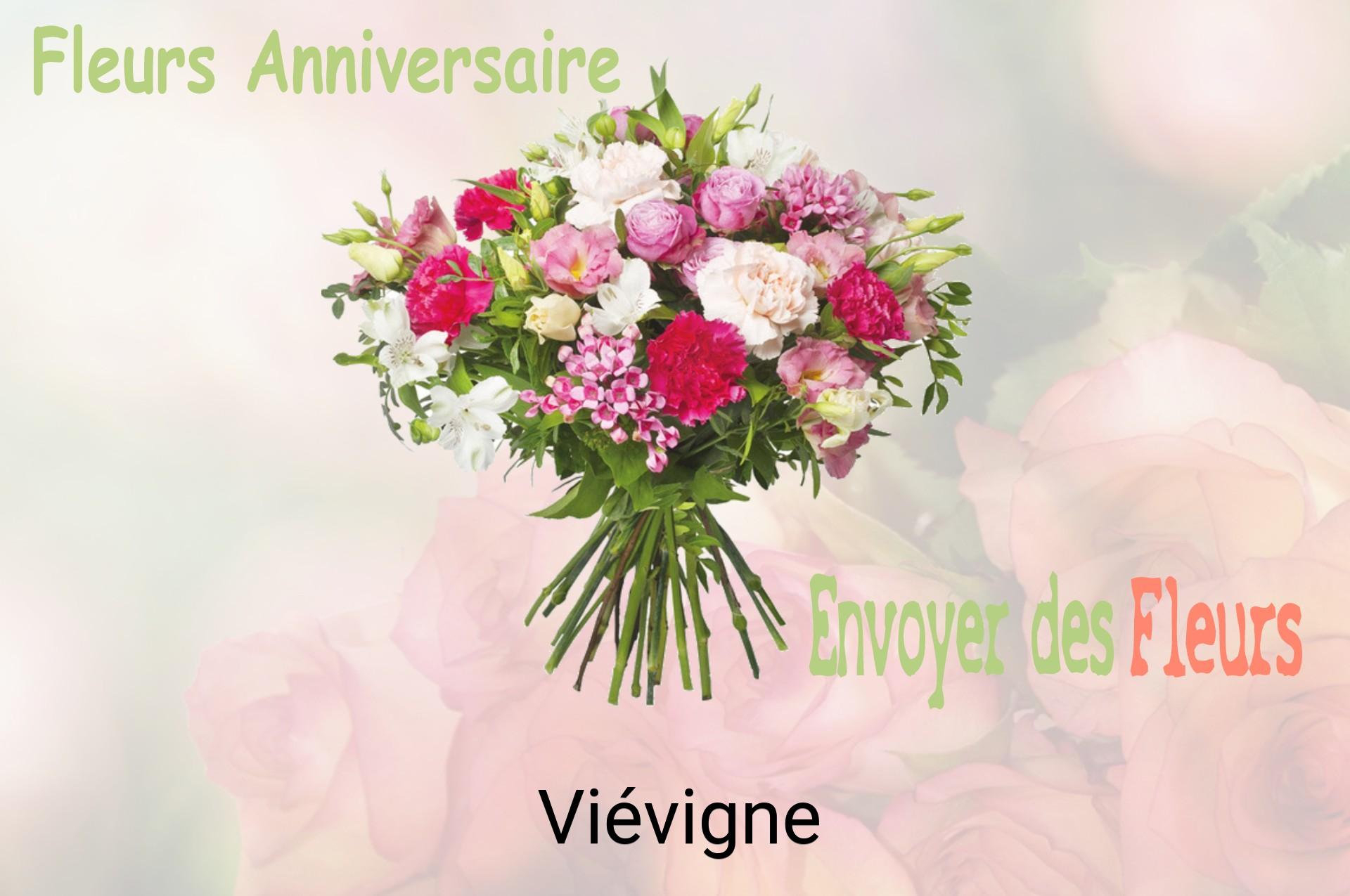 Bouquet de fleurs d’anniversaire livré à Viévigne